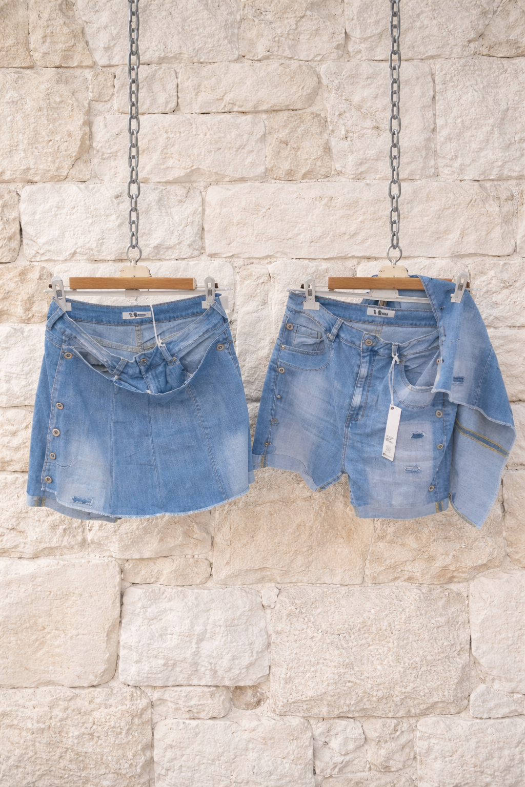 2 in 1 Denim Rock / Shorts 💙