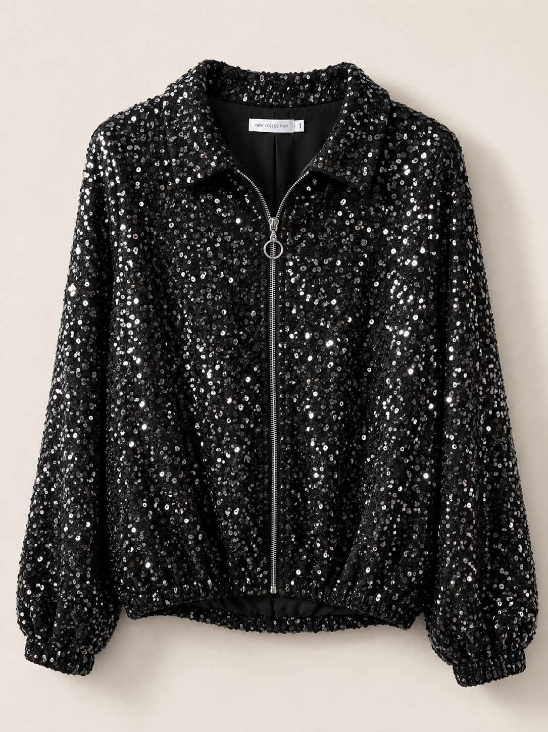 Pailletten Jacke