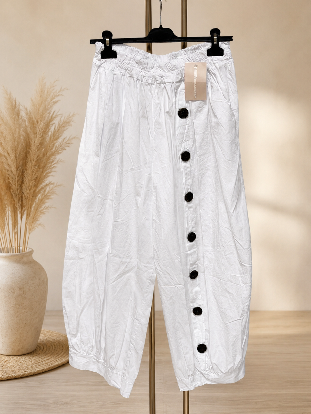 Ballonhose mit Knopfleiste