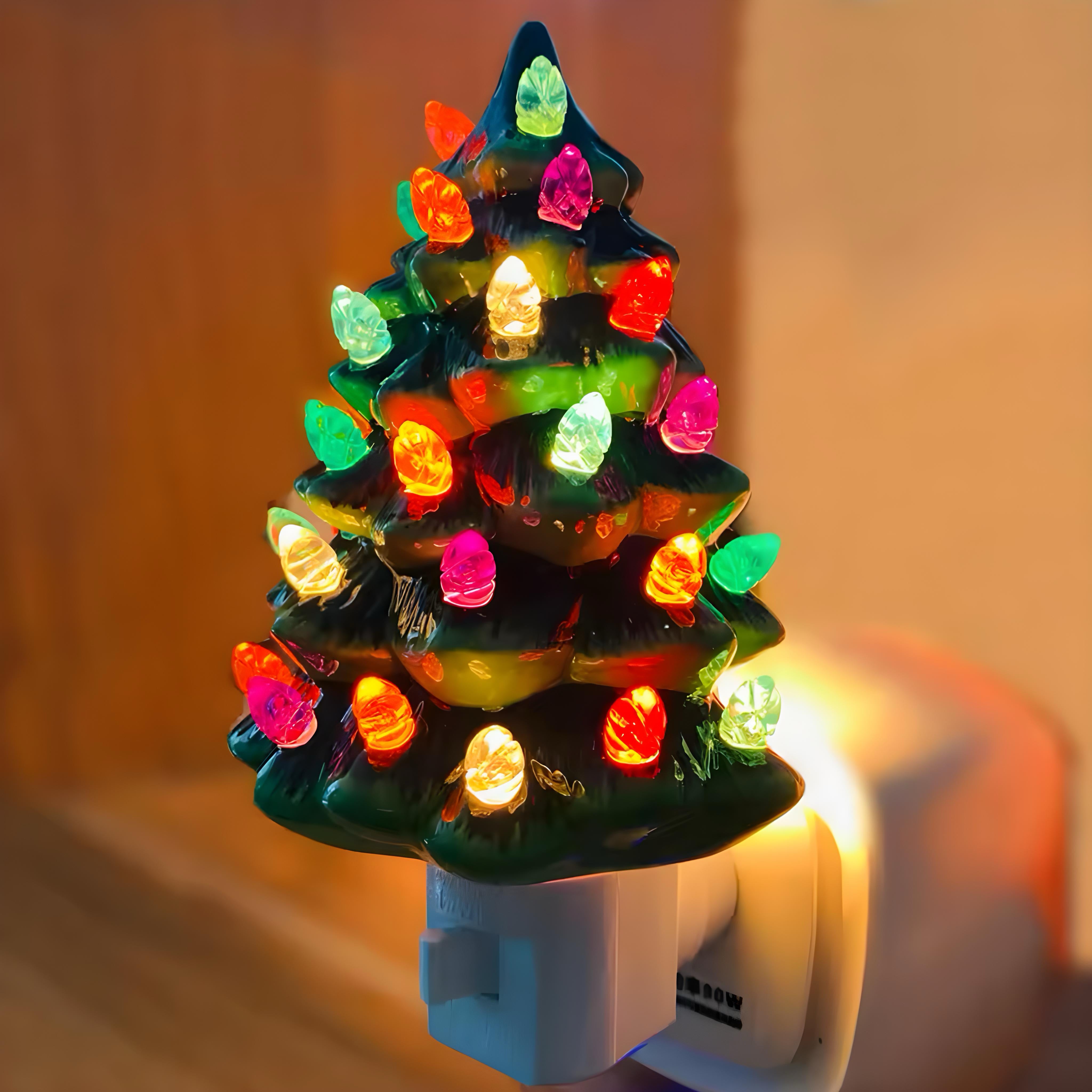 Lampada Notturna Albero di Natale