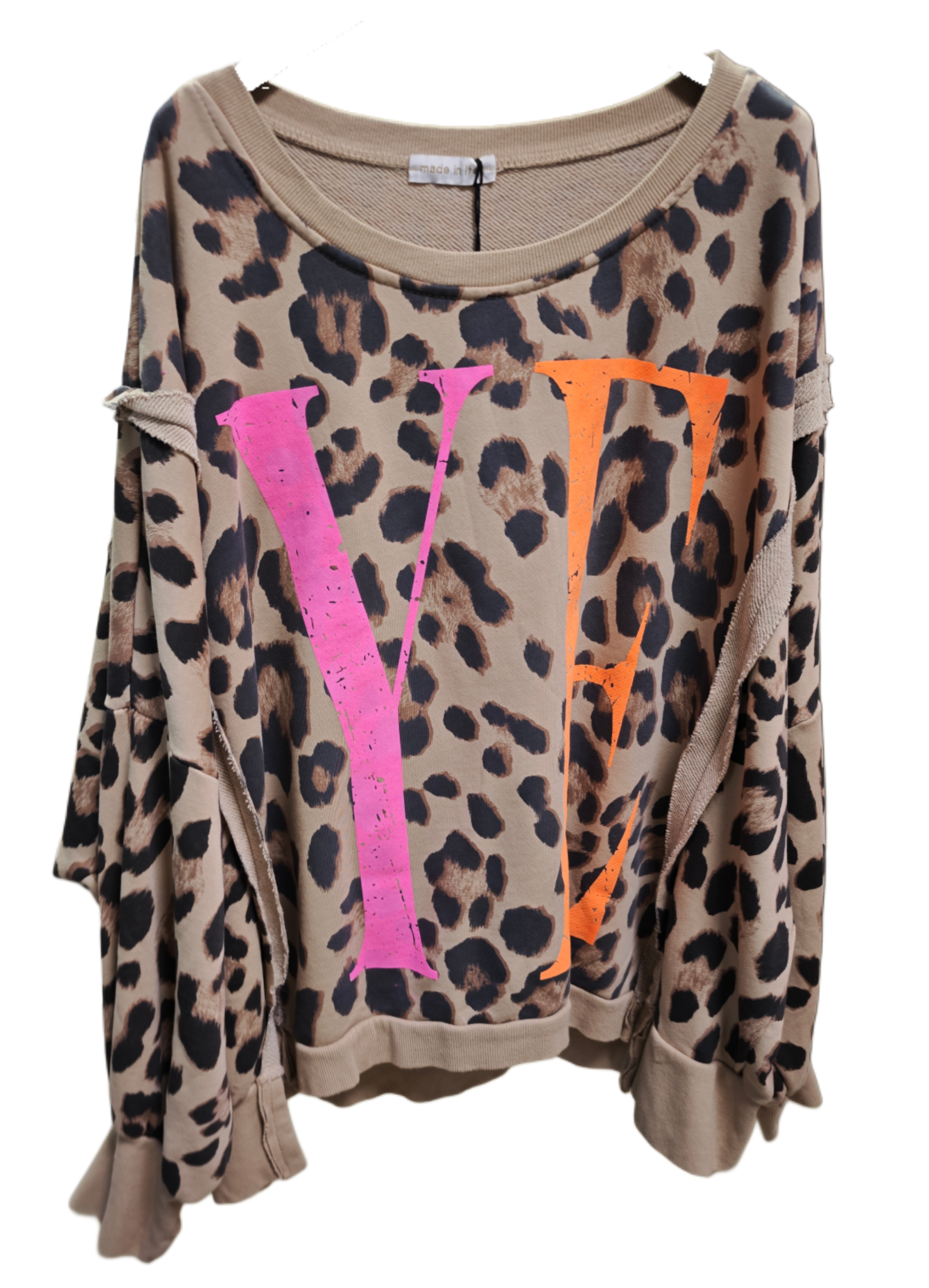 Pullover leo Print