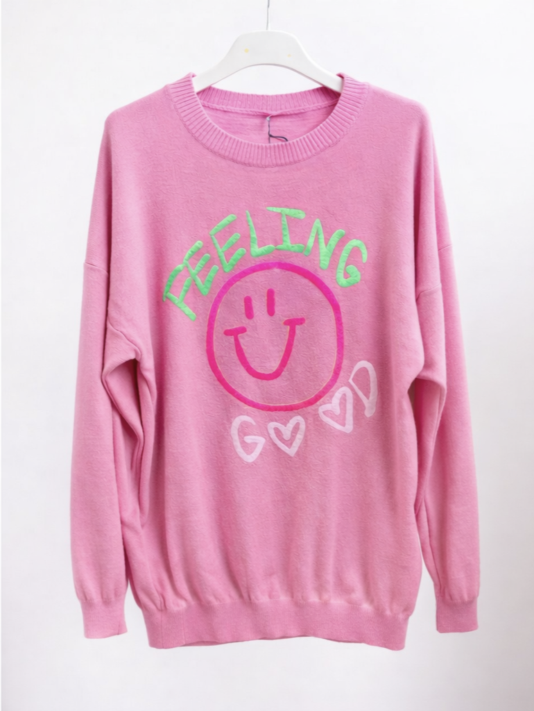 Süßer Smiley Pullover