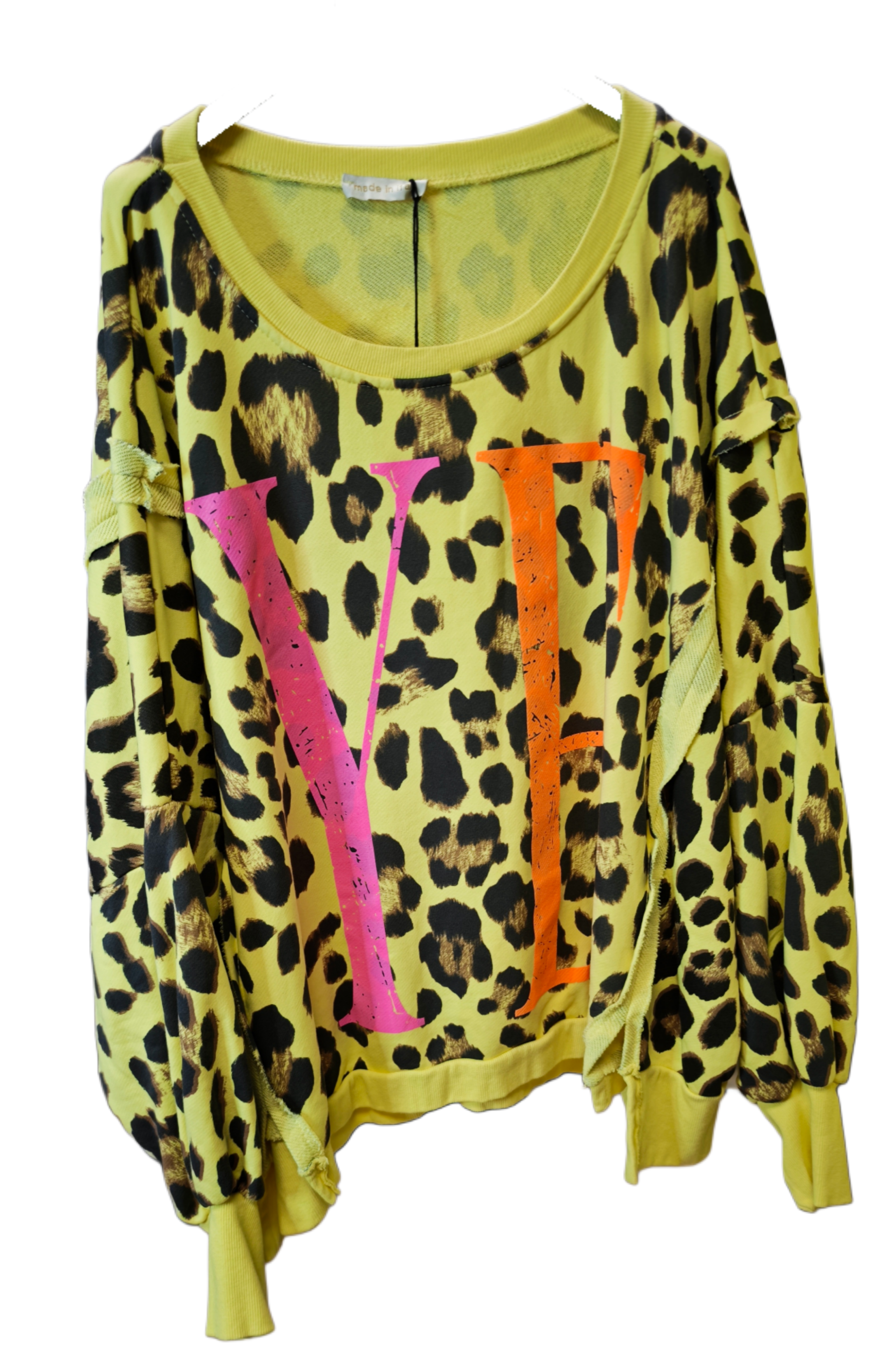 Pullover leo Print