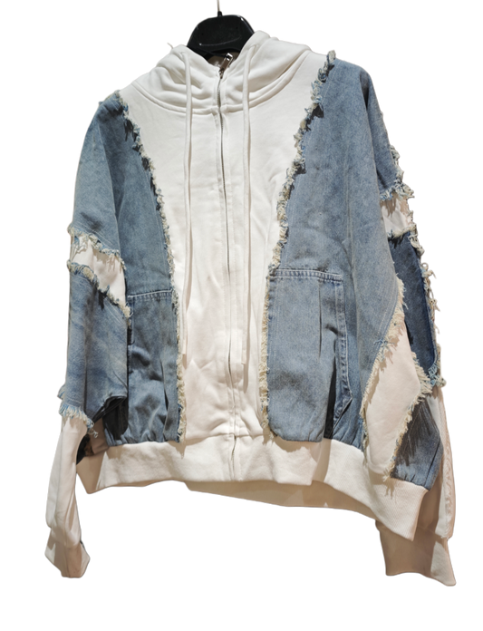 Jeans/Sweat Jacke