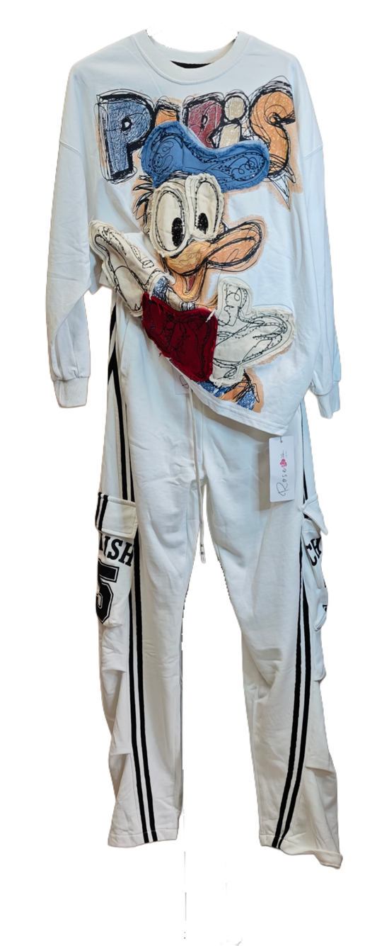 Donald-Duck-Print „Paris“