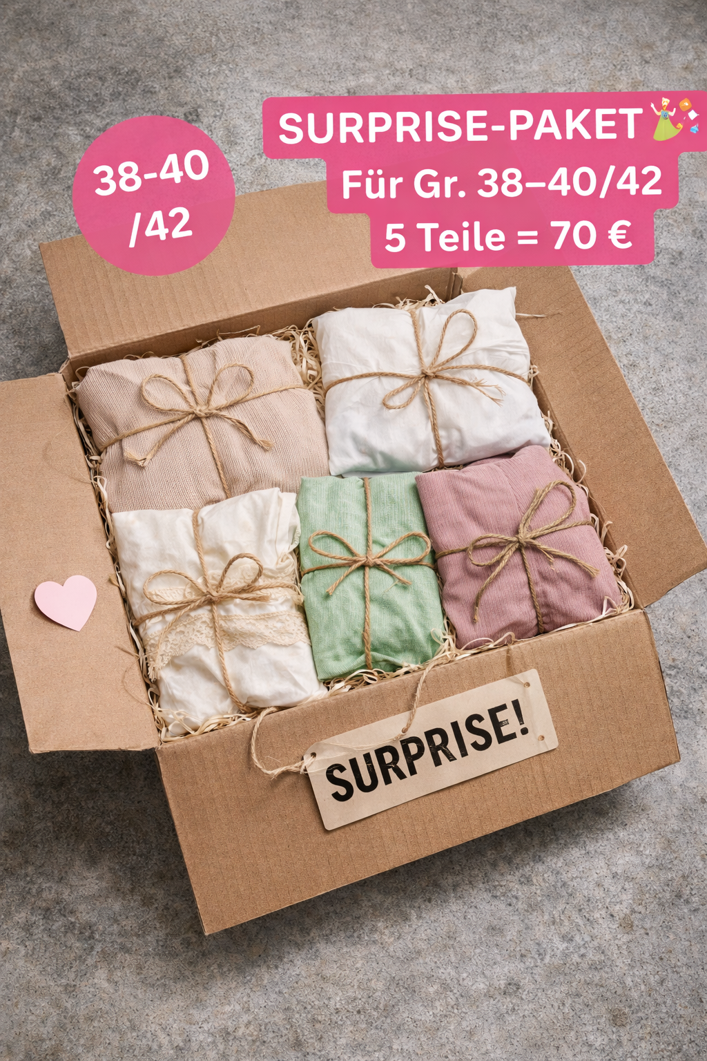 🎁 Überraschungspaket – 5 Teile für nur 70 €