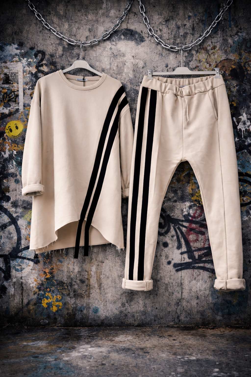 ✨ Streetstyle Zweiteiler lässig, modern & mega bequem